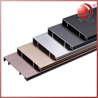 Wall Decoration and Protection Metal Baseboard Aluminum Skirting